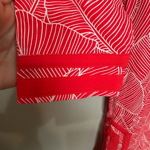 Coolibar Tunic Cover Up Size XS Pink Red UPF 50 Vacation Beach Cruise Resort - Picture 2 of 9